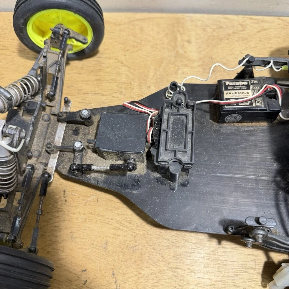 Vintage Team Losi JRX-Pro Buggy 1/10 RC Car Untested For Parts 90s Extras